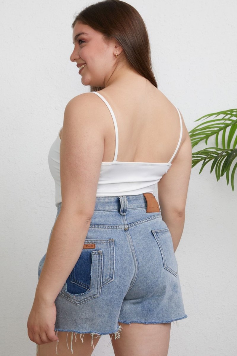 Basic Bae Full Size Round Neck Slim Cami for Women - Love Salve