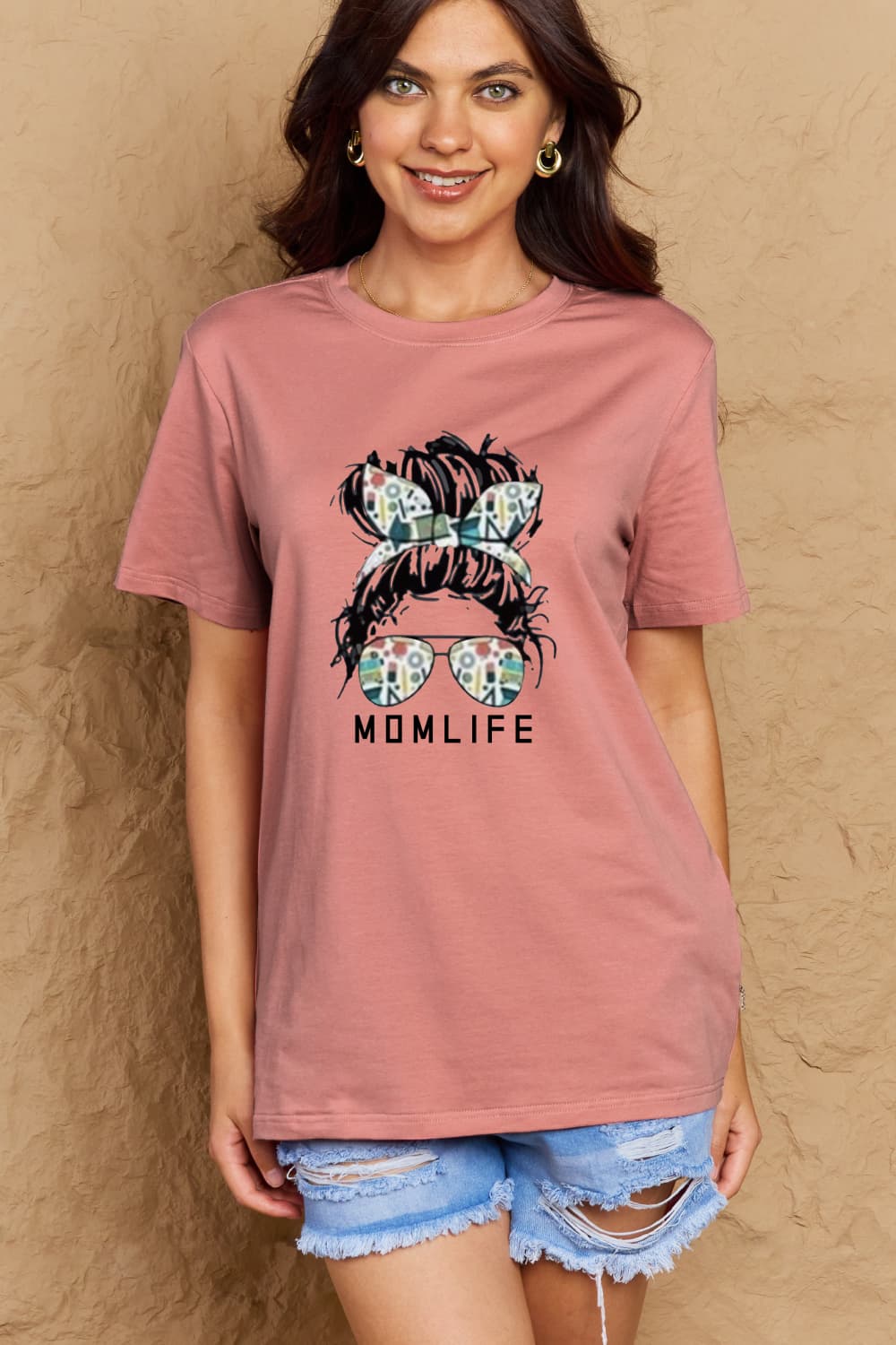 Simply Love: Mom Life Cotton Tee