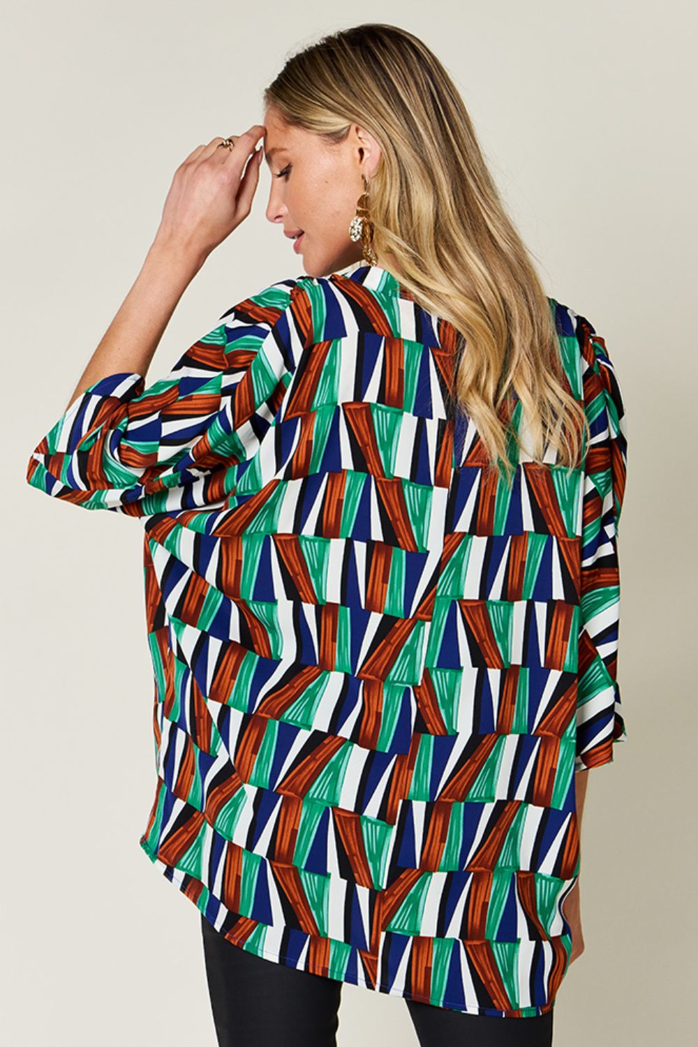 Double Take: Geometric Blouse
