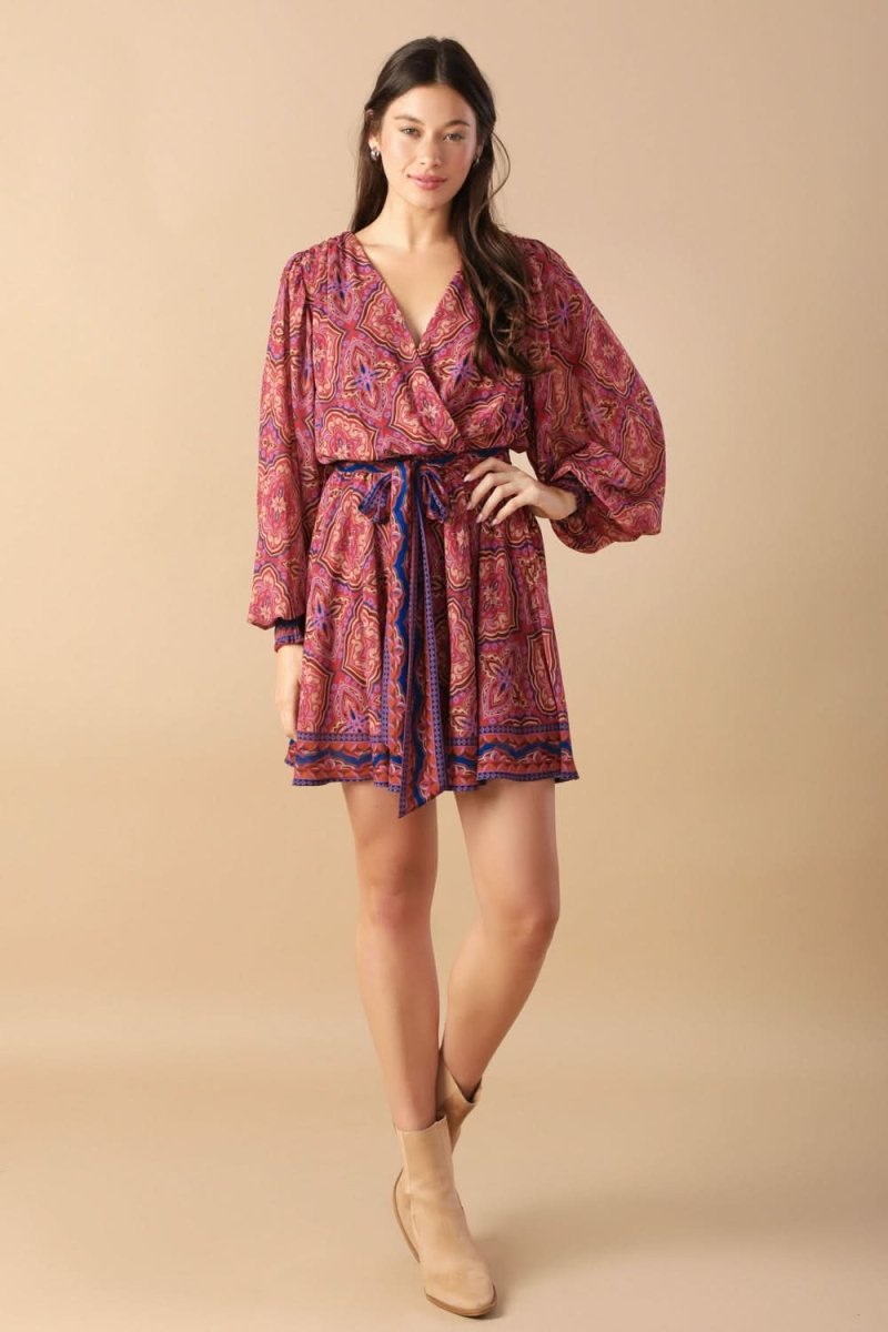 BE BETTER WOVEN MINI DRESS - Love Salve