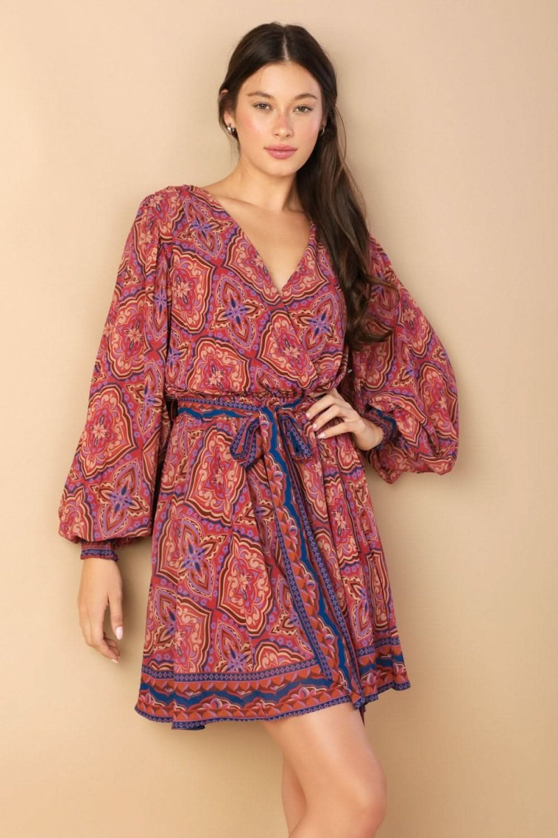 BE BETTER WOVEN MINI DRESS - Love Salve