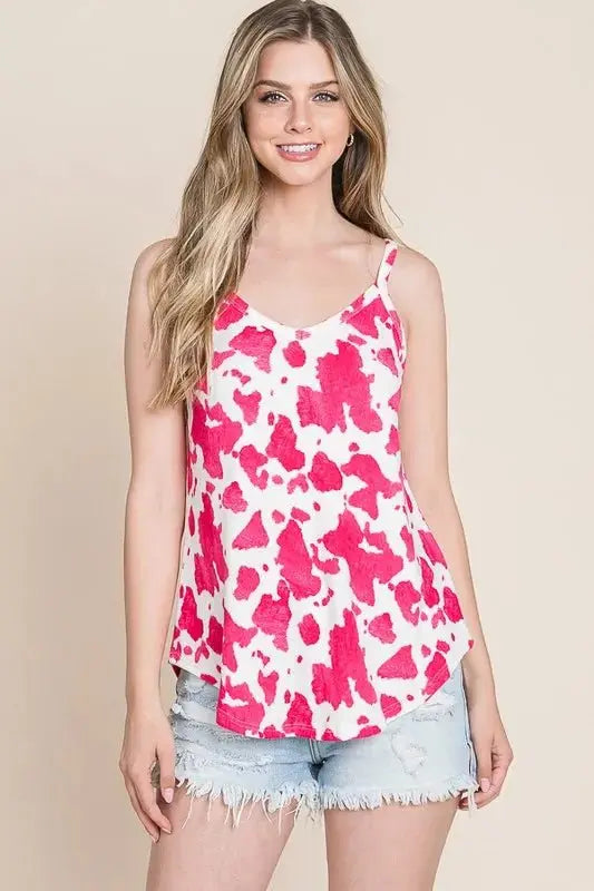 BOMBOM Animal Print Cami for Trendy Chic Outfits - Love Salve