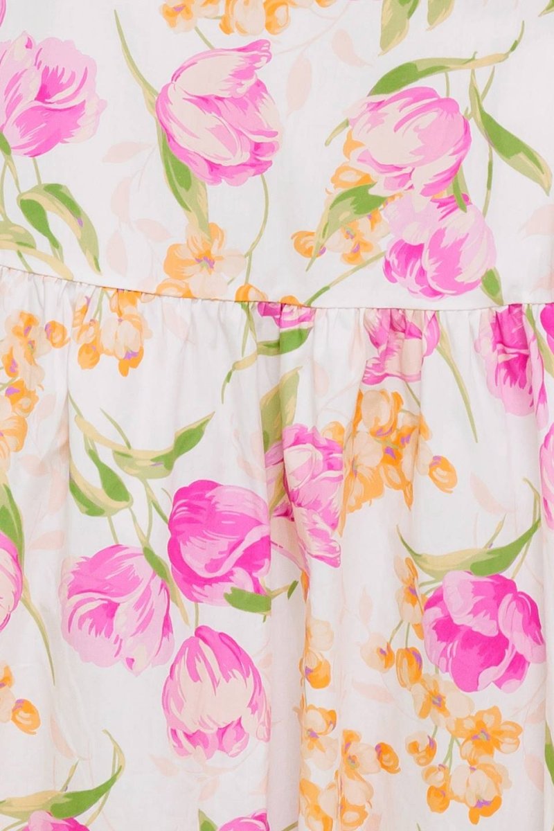 BOTANICAL BLISS WOVEN TOP AND SKIRT SET - Love Salve