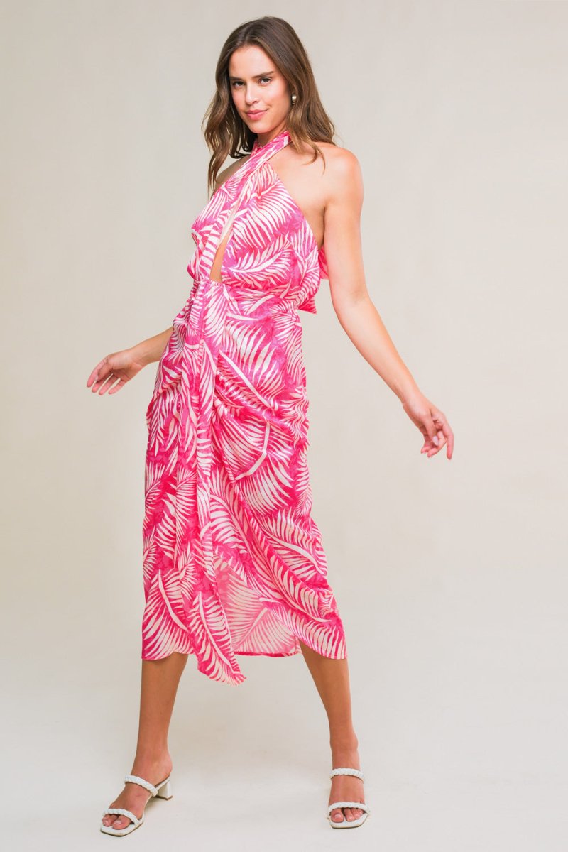BREEZY WALKS MIDI DRESS - Love Salve