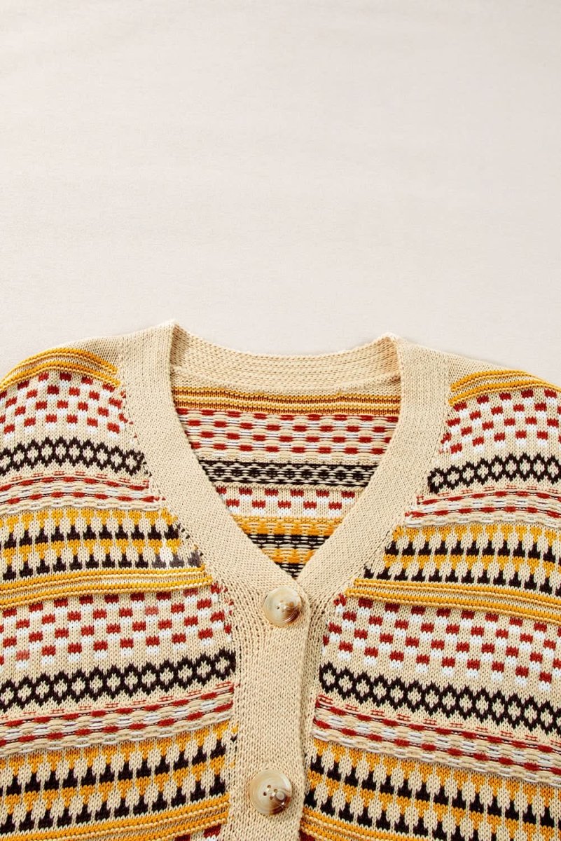 Button Down Long Sleeve Cardigan - Love Salve