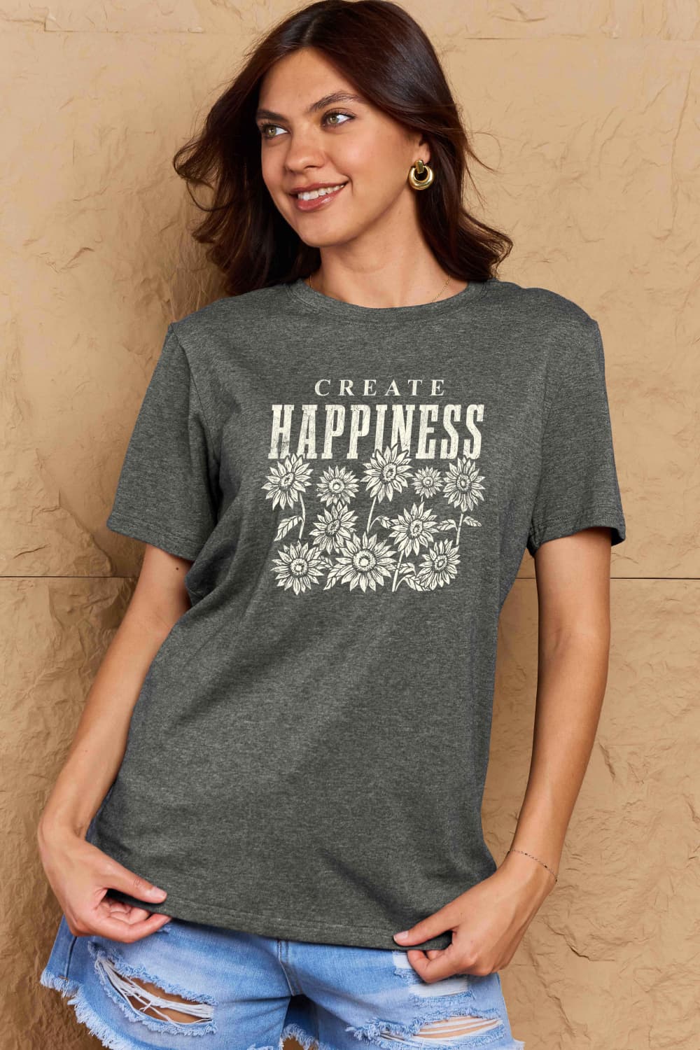 Simply Love: Graphic Tee - Cotton Comfort
