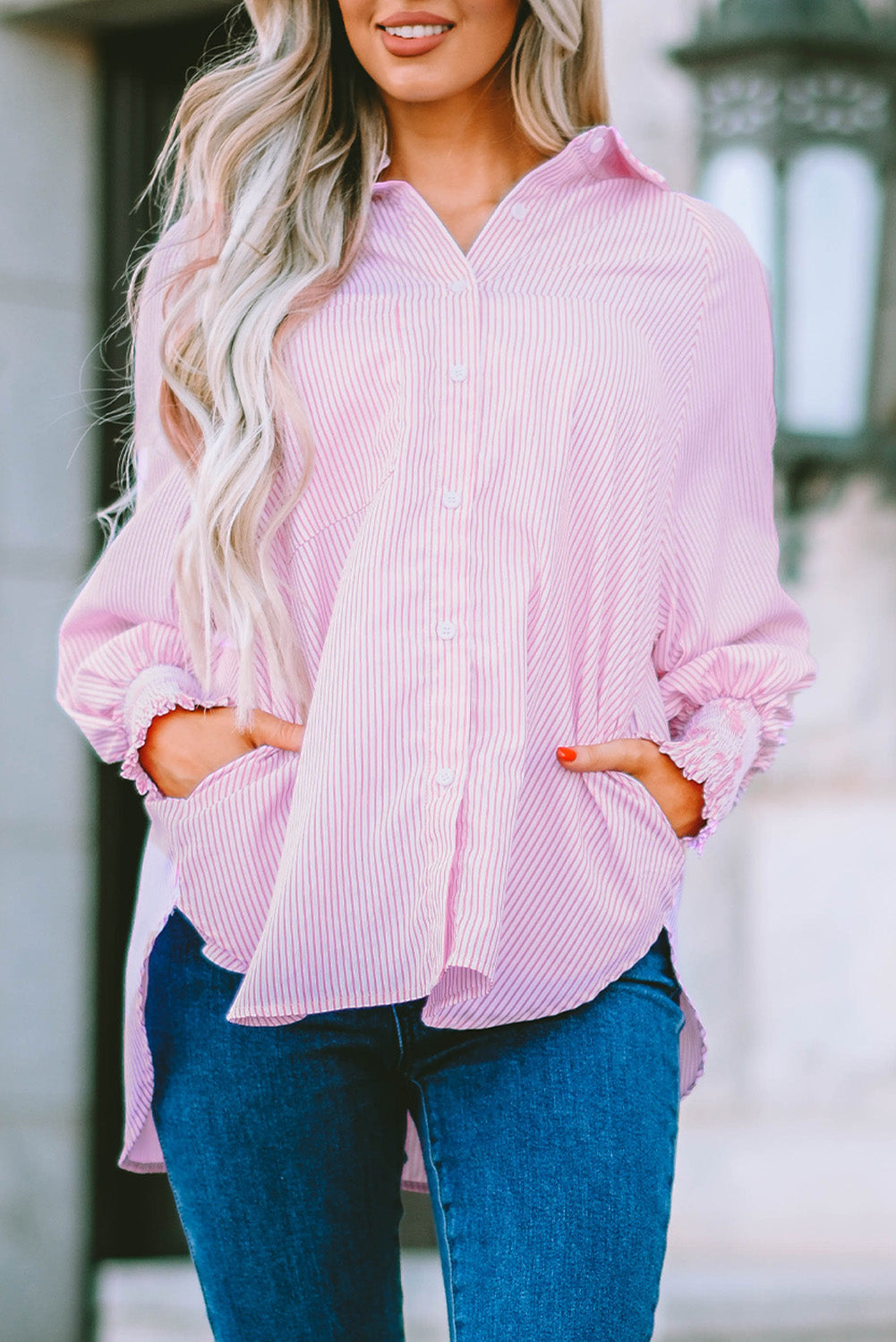Everyday Striped Blouse