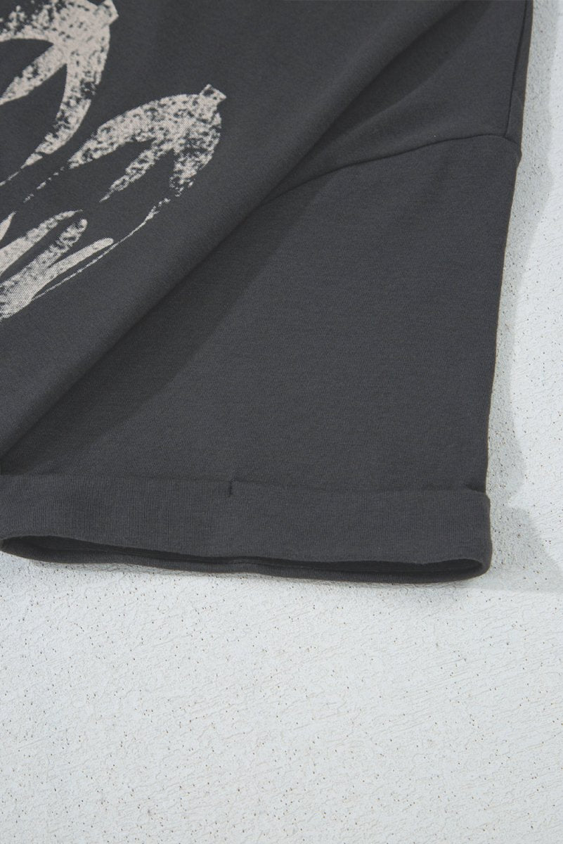 Carbon Grey Vintage Yall Cowboy Boots Graphic Tee Shirt - Love Salve
