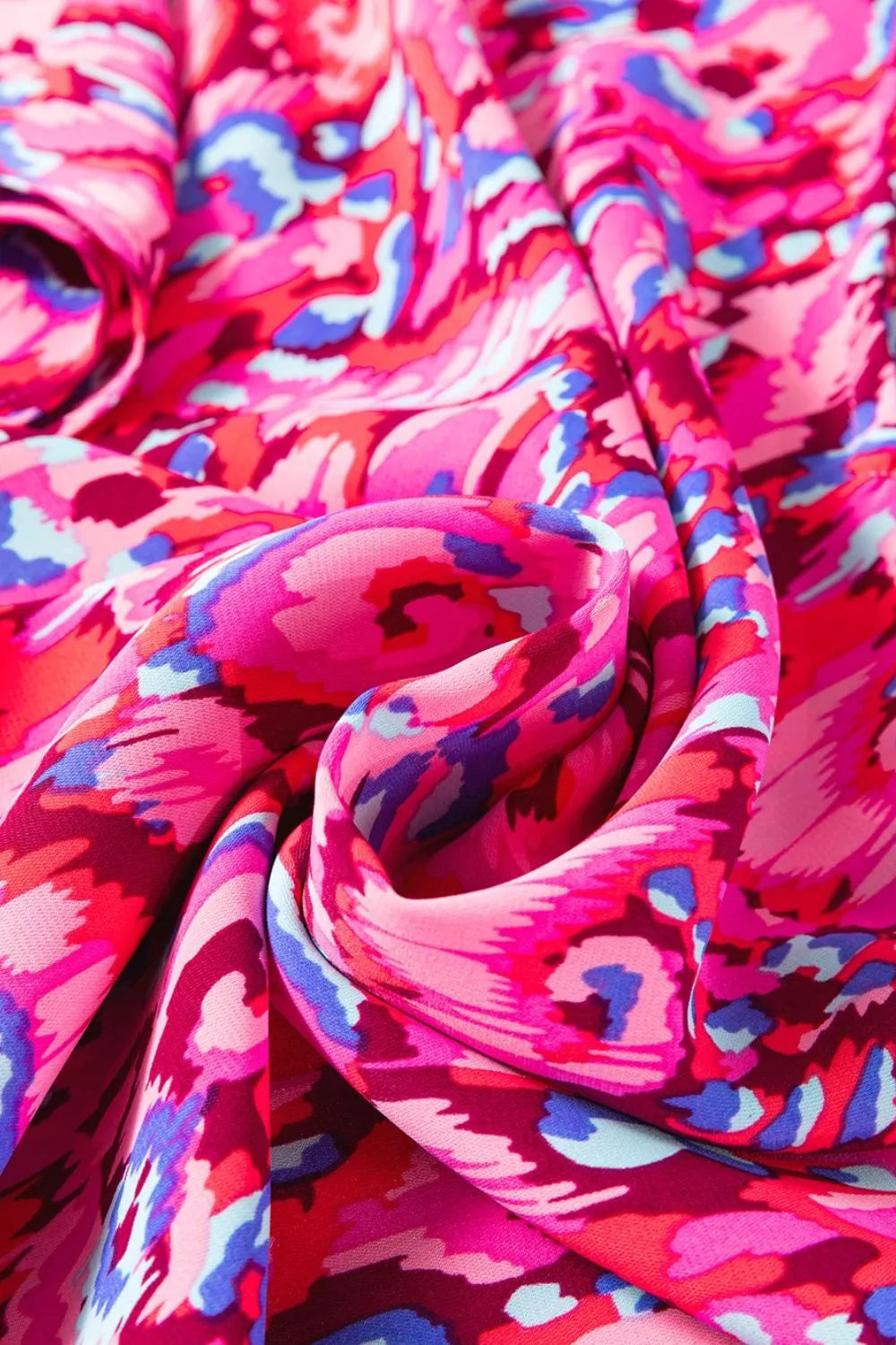 Abstract Print V Neck Half Sleeve Loose Fit Blouse - Product image 14 by Simply Love