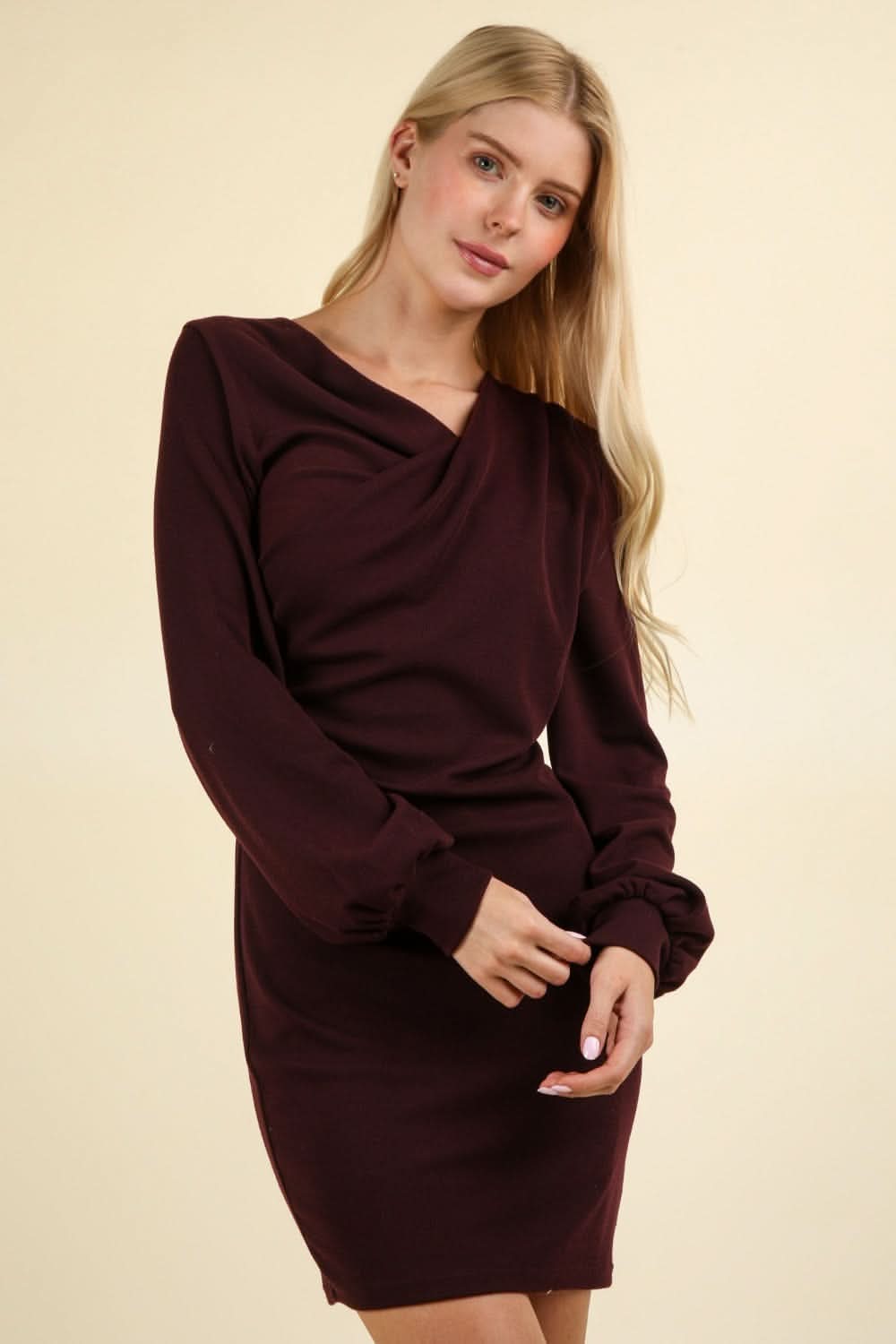 Very J ruched bodycon dress - Love Salve