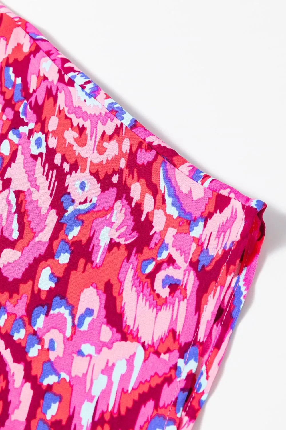 Abstract Print V Neck Half Sleeve Loose Fit Blouse - Product image 13 by Simply Love