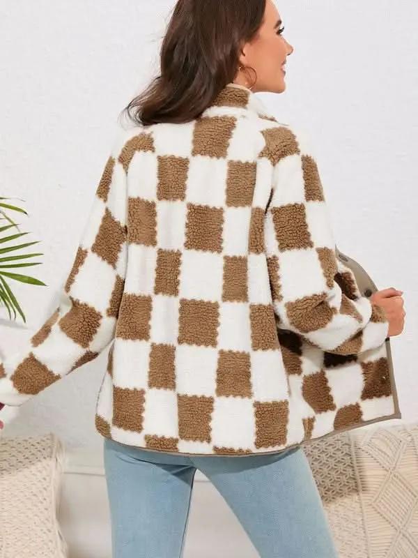 Checkered jacket - Love Salve