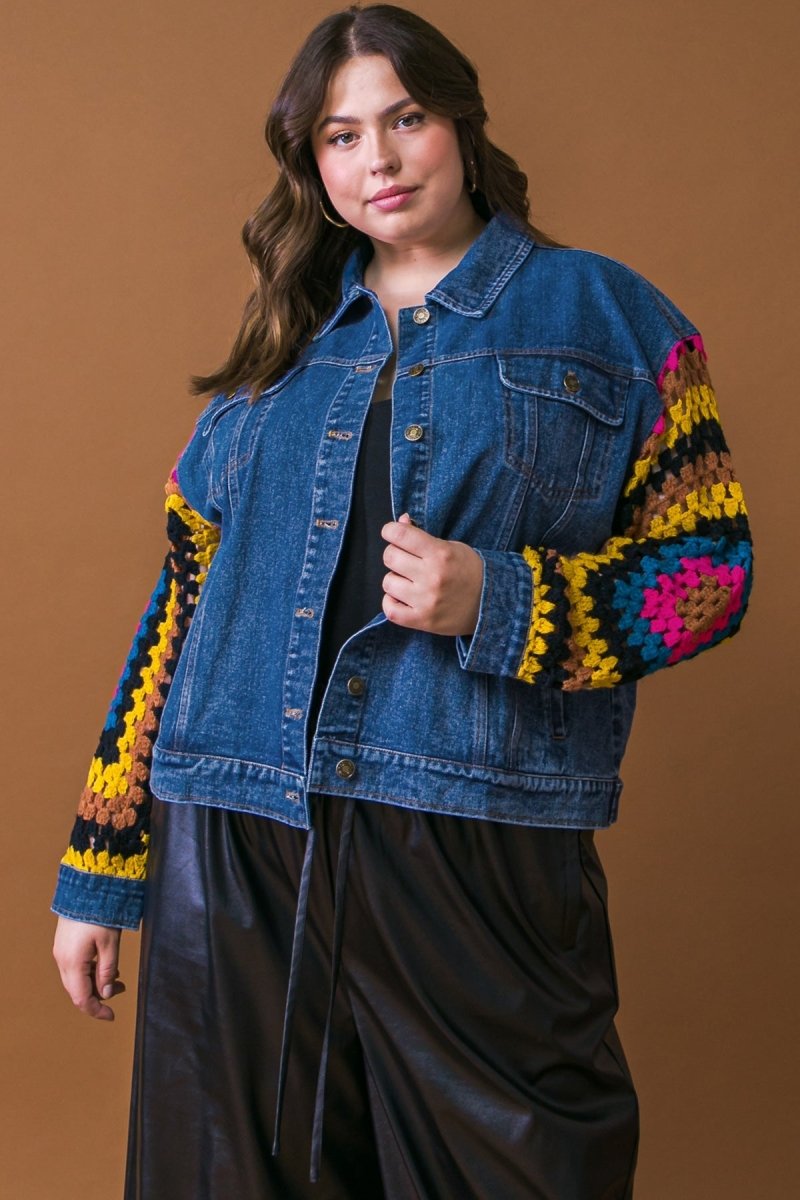 CLASSICALLY CHIC WASHED DENIM JACKET - Love Salve