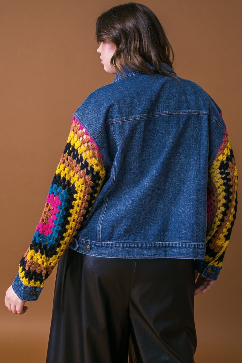 CLASSICALLY CHIC WASHED DENIM JACKET - Love Salve