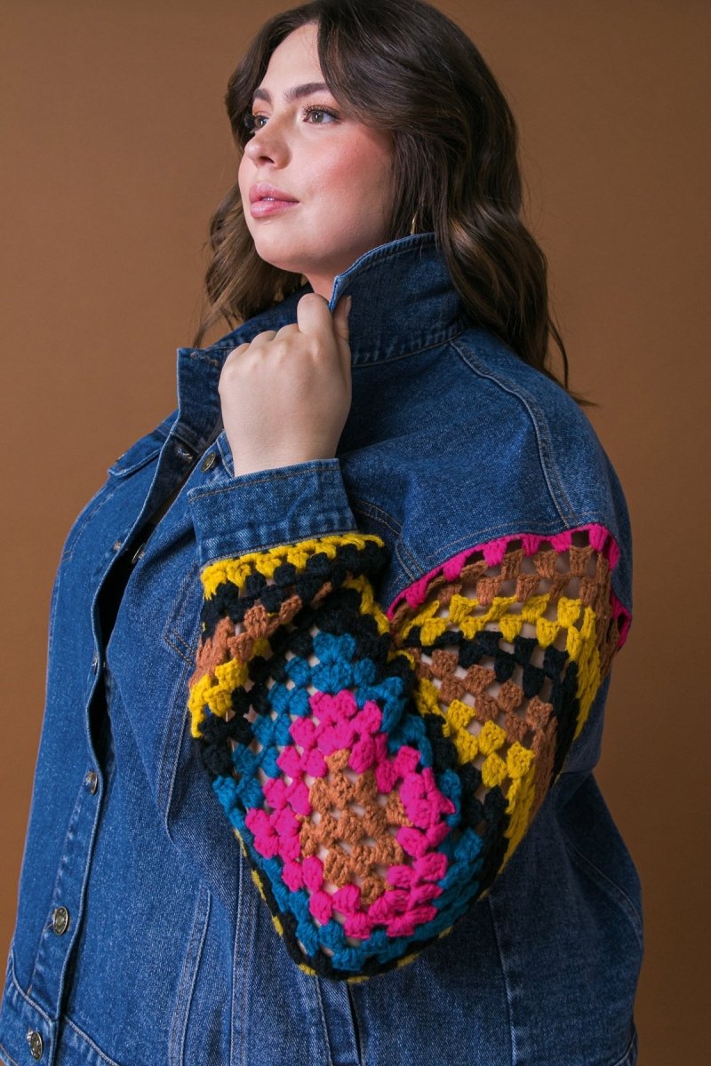 CLASSICALLY CHIC WASHED DENIM JACKET - Love Salve