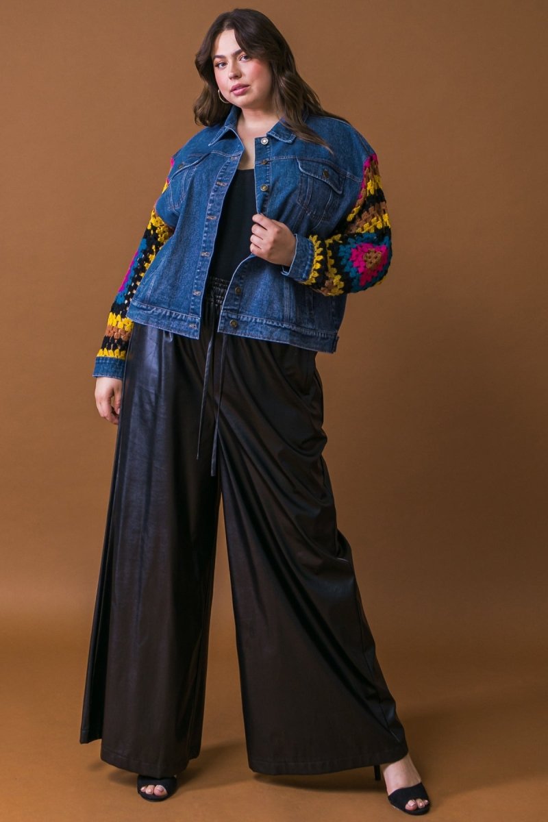 CLASSICALLY CHIC WASHED DENIM JACKET - Love Salve