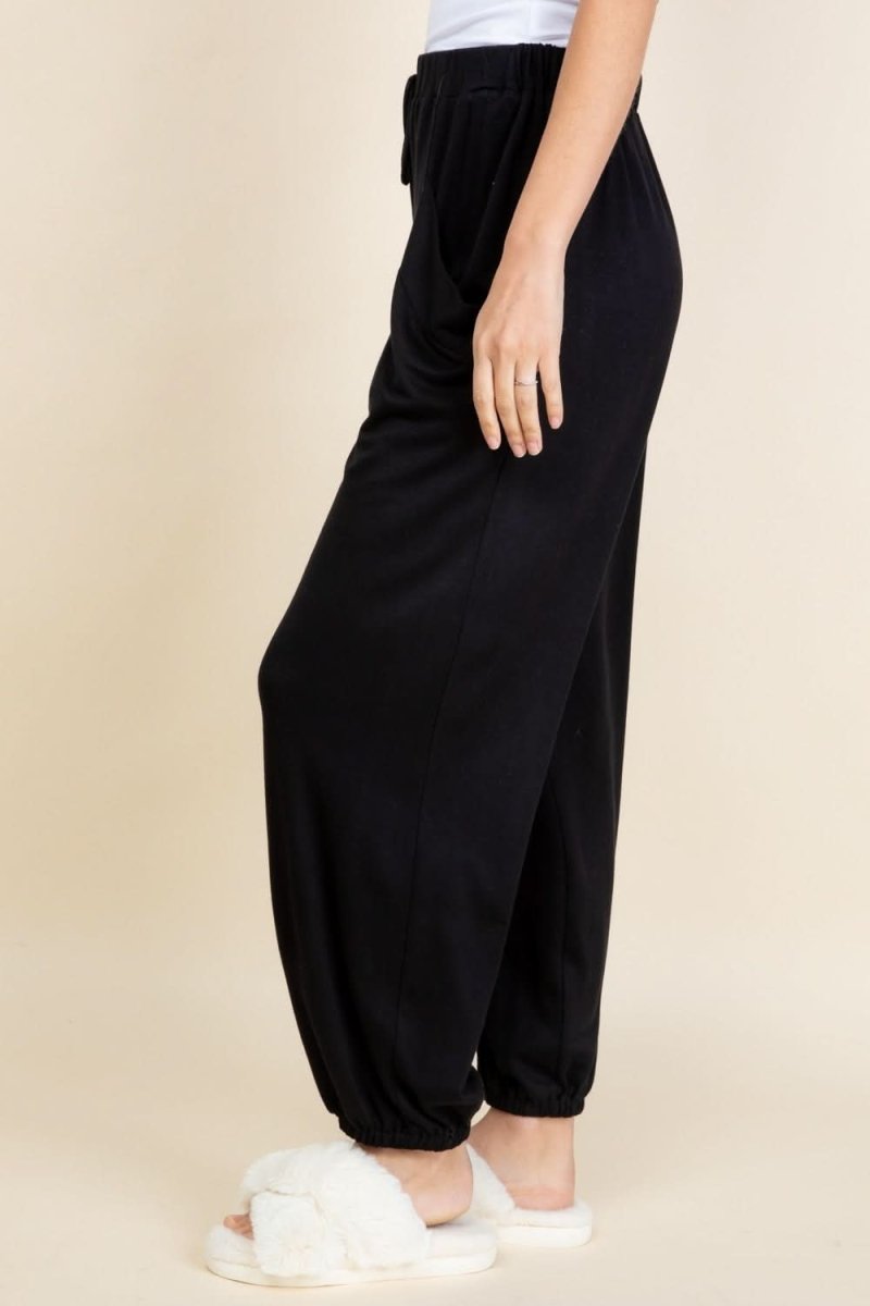Comfort Fit Women's Drawstring Joggers with Pockets - Love Salve