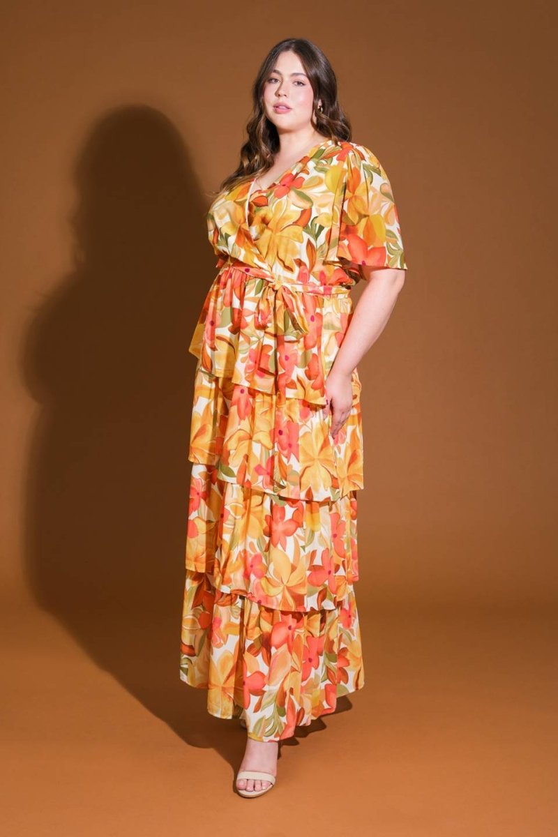 CONSISTENTLY CONFIDENT WOVEN MIDI DRESS - Love Salve
