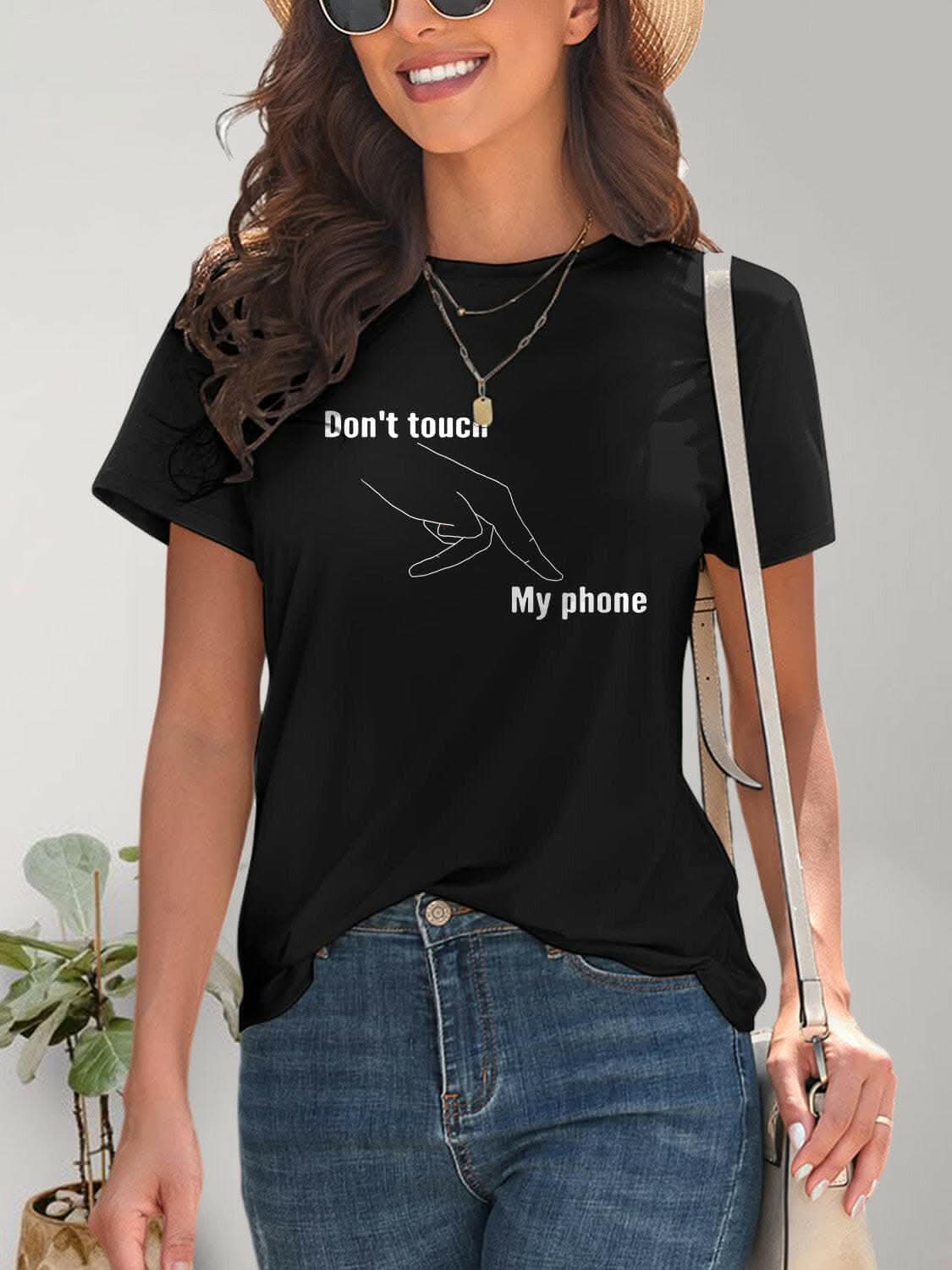 Graphic Tee - Round Neck, Short Sleeve - Love Salve