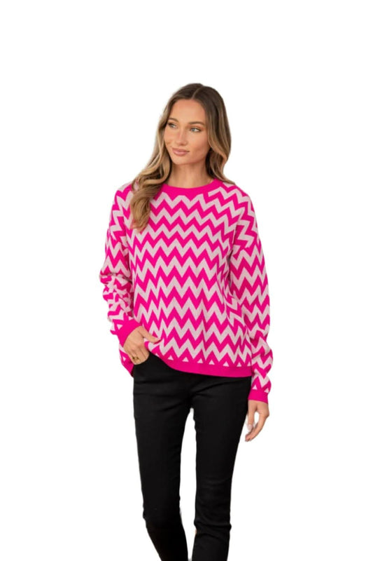 Sew In Love wave stripe sweater - Love Salve
