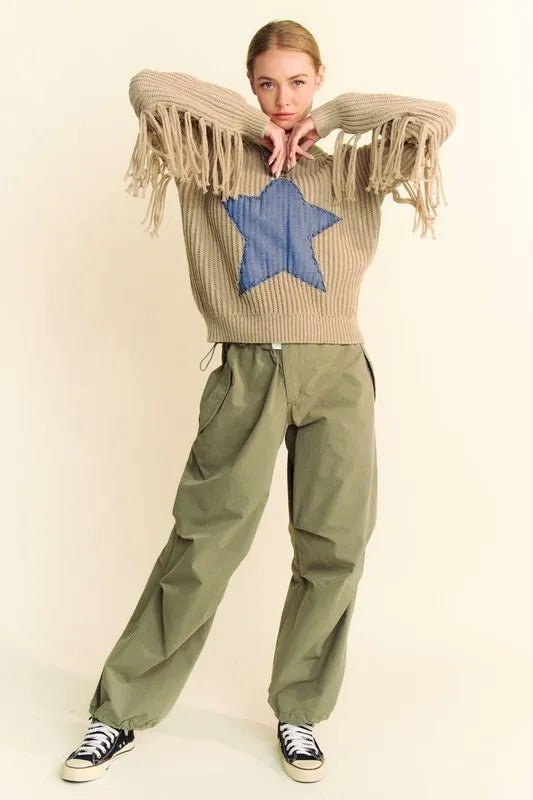 Davi & Dani Drawstring Baggy Pants with Pockets for Comfort - Love Salve