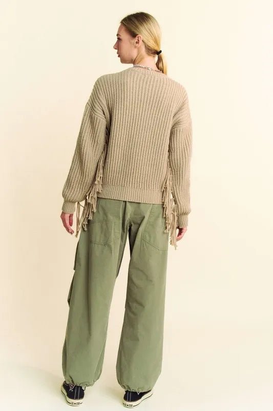 Davi & Dani Drawstring Baggy Pants with Pockets for Comfort - Love Salve