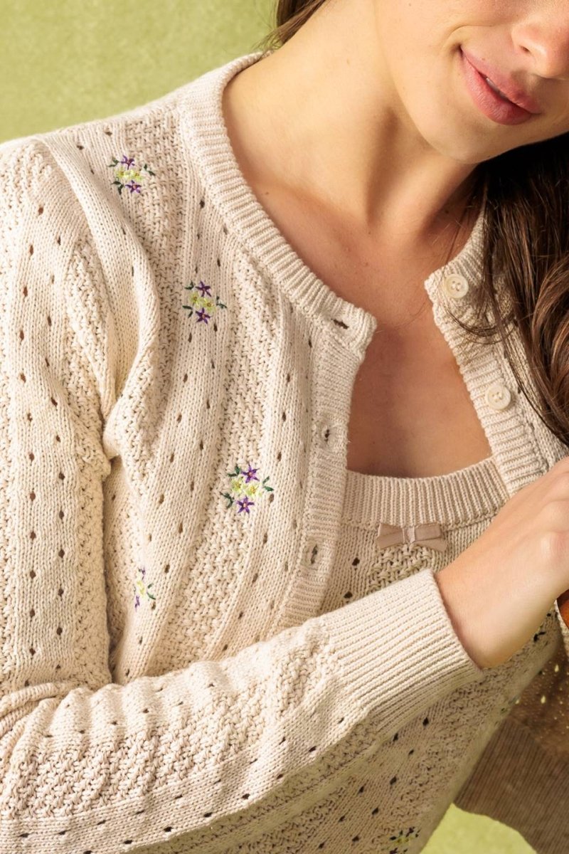 DAYS THAT FADE SWEATER AND CARDIGAN SET - Love Salve