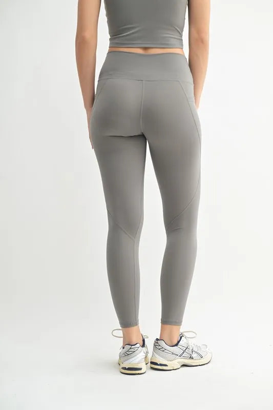 Venice Cloud Light Sculpt High-Waisted Leggings – New Pewter