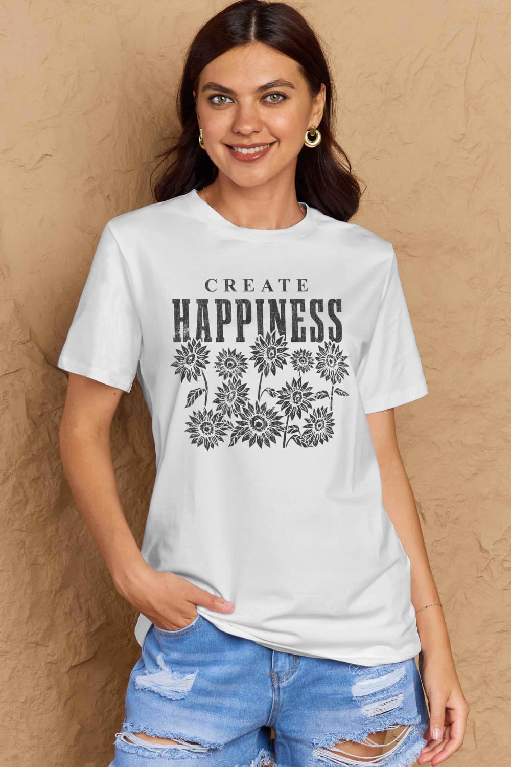 Simply Love: Graphic Tee - Cotton Comfort