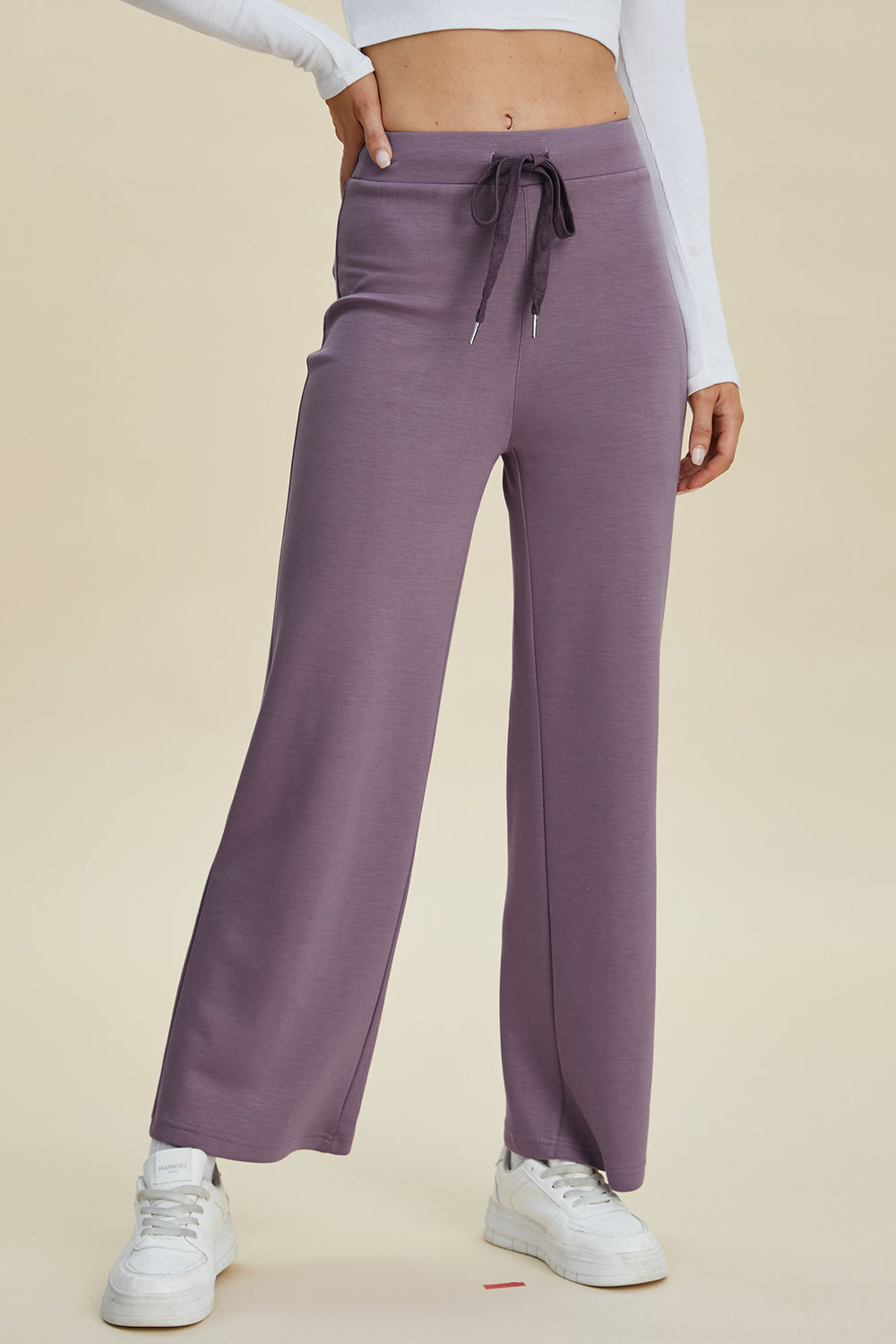 ShopBasicbae Wide Leg Scuba Pants