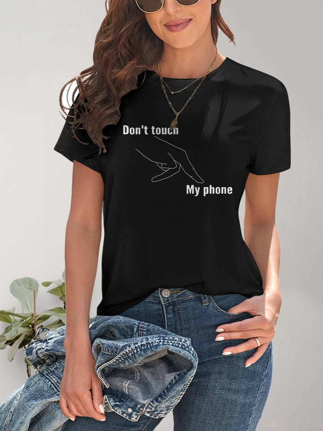 Graphic Tee - Round Neck, Short Sleeve - Love Salve