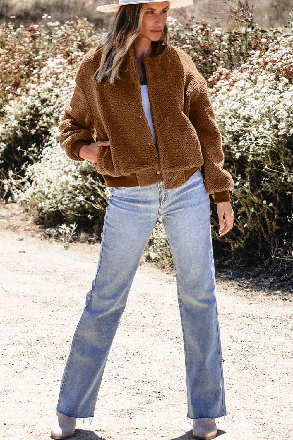 Siaced bomiwr sherpa burl Redwood