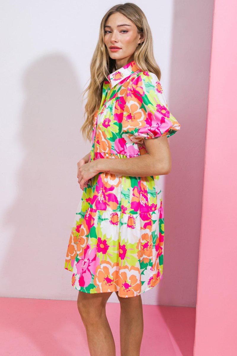 DIVINE INTUITION WOVEN MINI DRESS - Love Salve