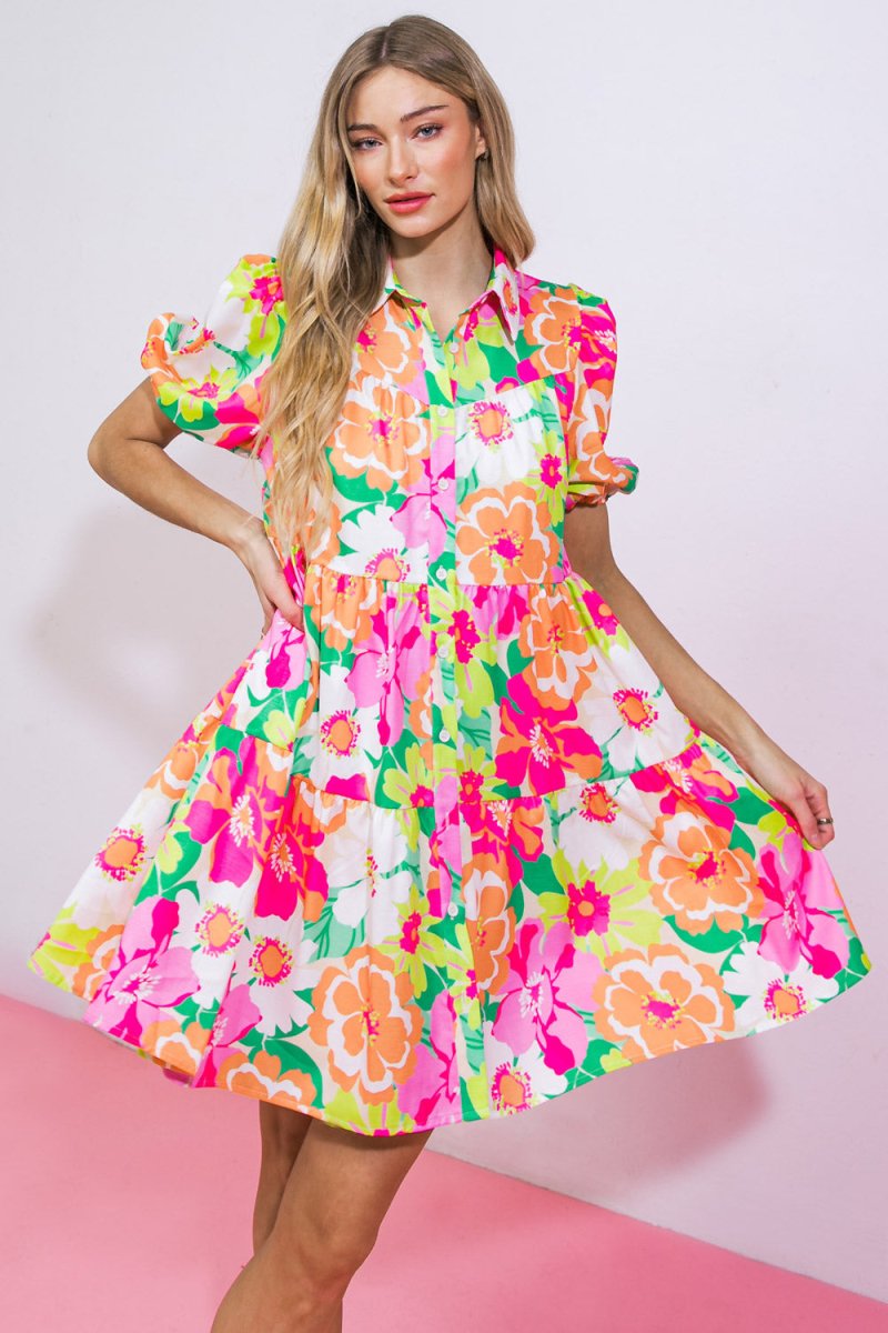 DIVINE INTUITION WOVEN MINI DRESS - Love Salve
