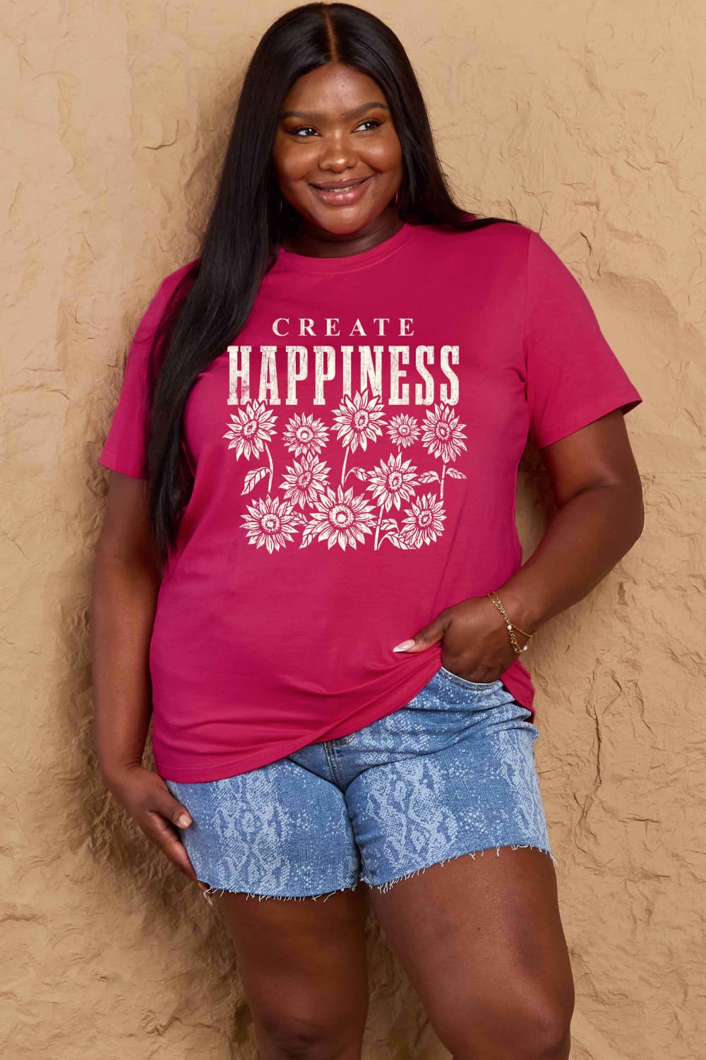 Simply Love: Graphic Tee - Cotton Comfort