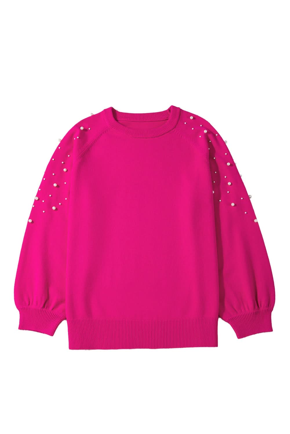 Strawberry pink plus size sweater - Love Salve