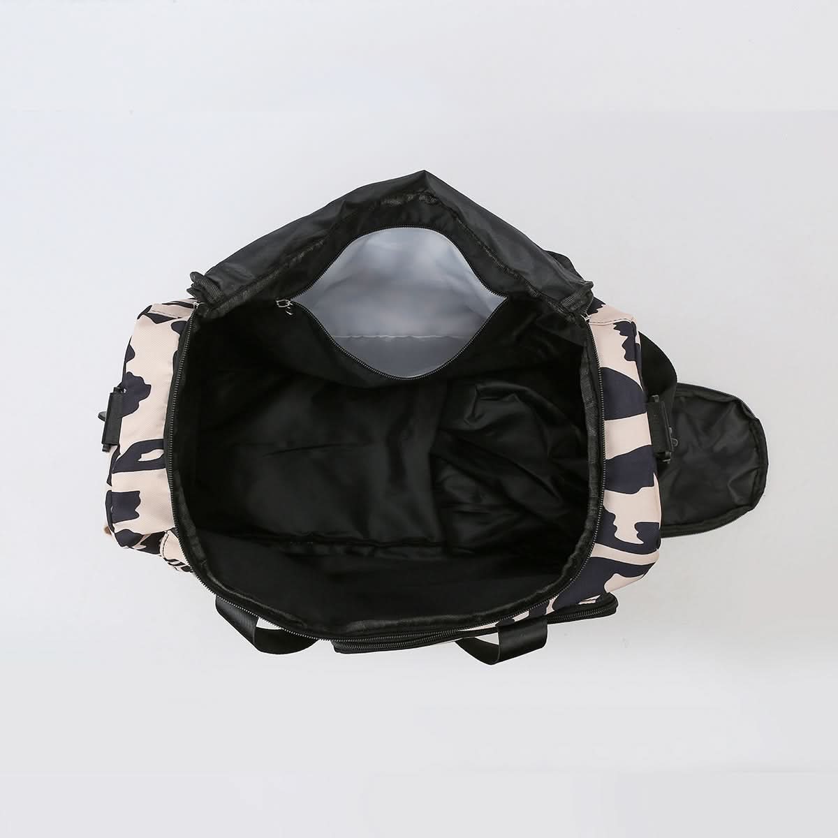 Bag Teithio Print Anifeiliaid Rhydychen Brethyn