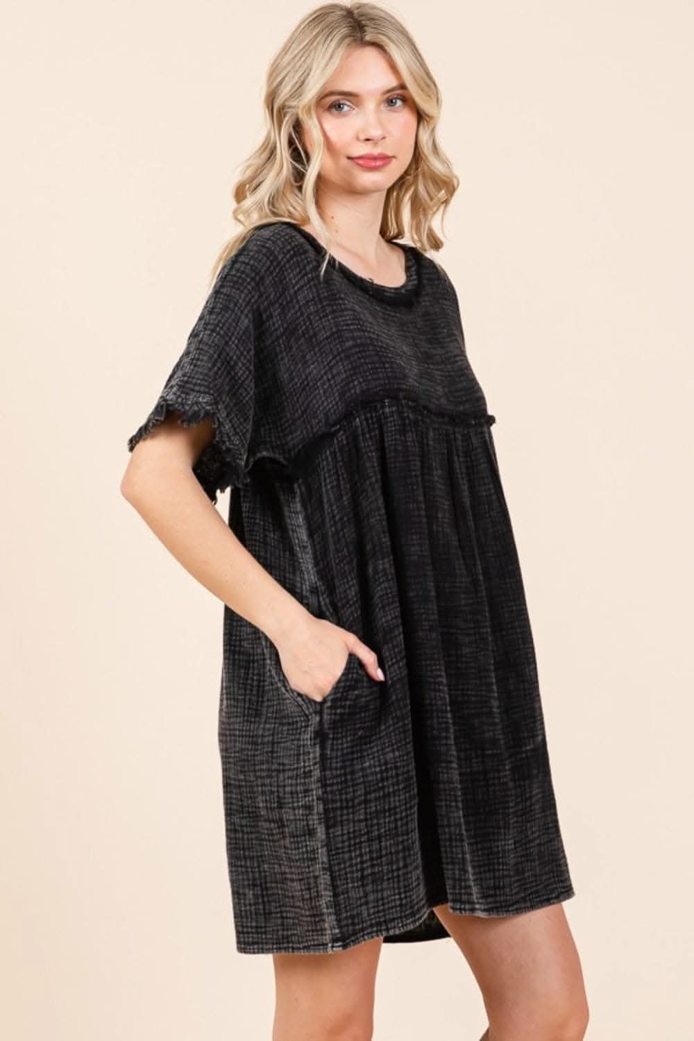 Culture Code babydoll dress with pockets - Love Salve