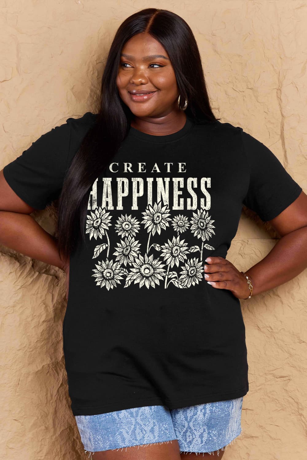 Simply Love: Graphic Tee - Cotton Comfort
