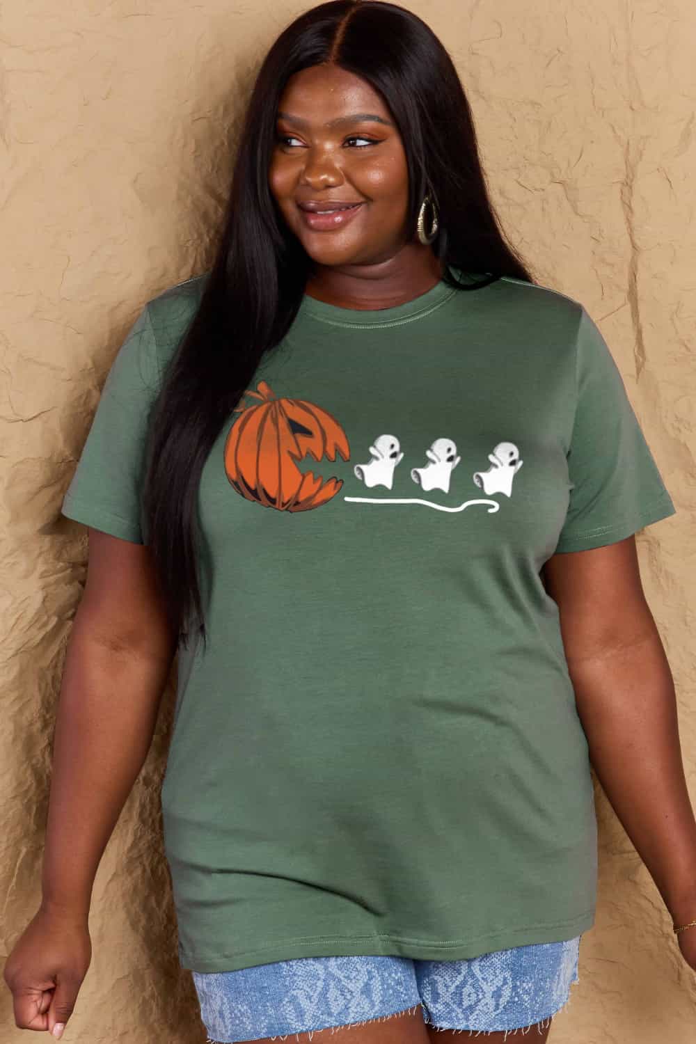 Simply Love Jack-O'-Lantern Tee