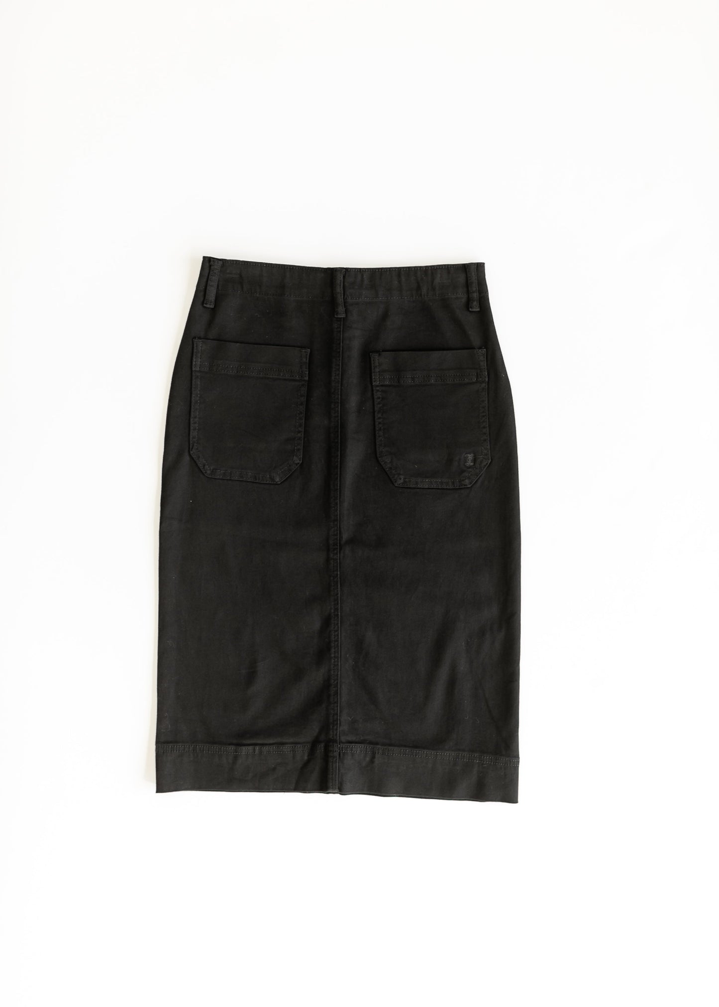 Erica Cotton Twill Midi Skirt Inherit Co.