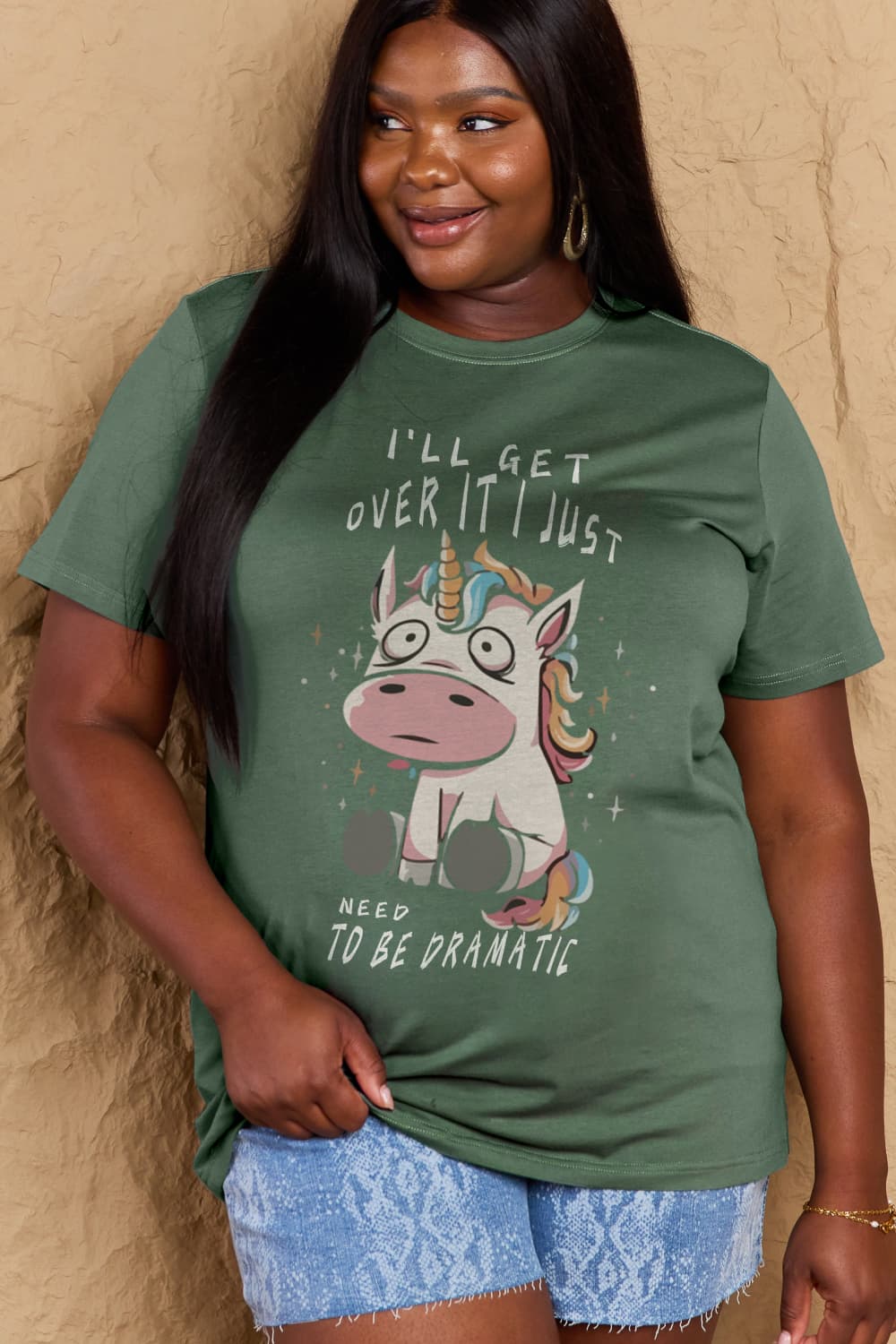 Simply Love: Dramatic Cotton Tee