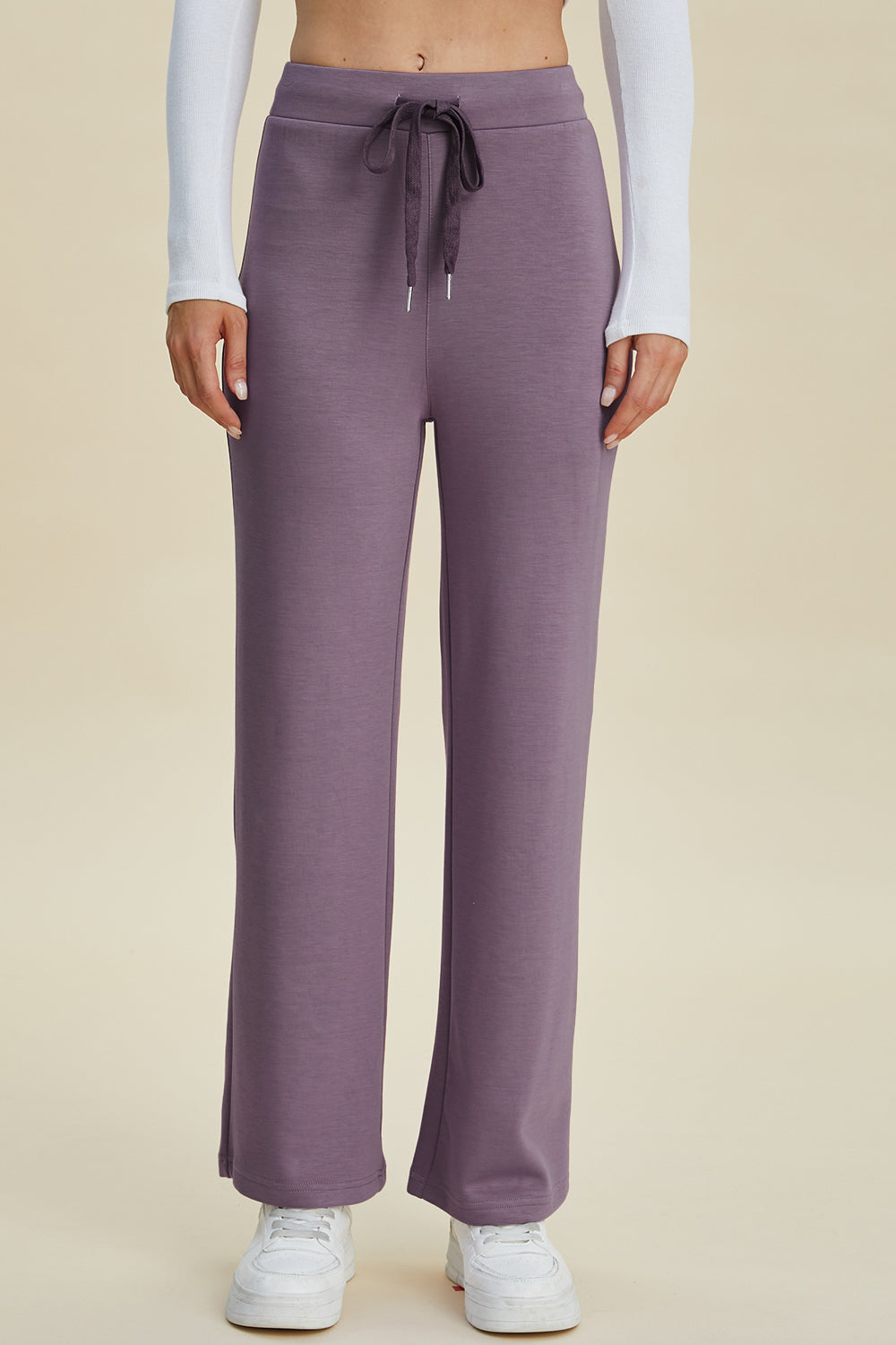 ShopBasicbae Wide Leg Scuba Pants