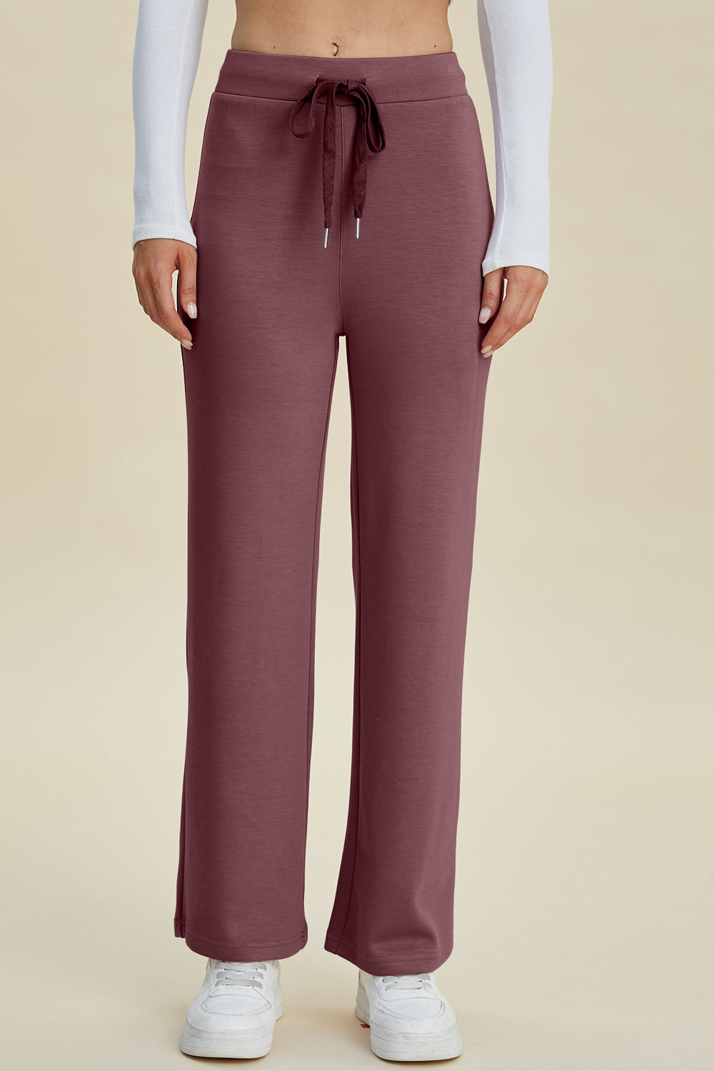 ShopBasicbae Wide Leg Scuba Pants
