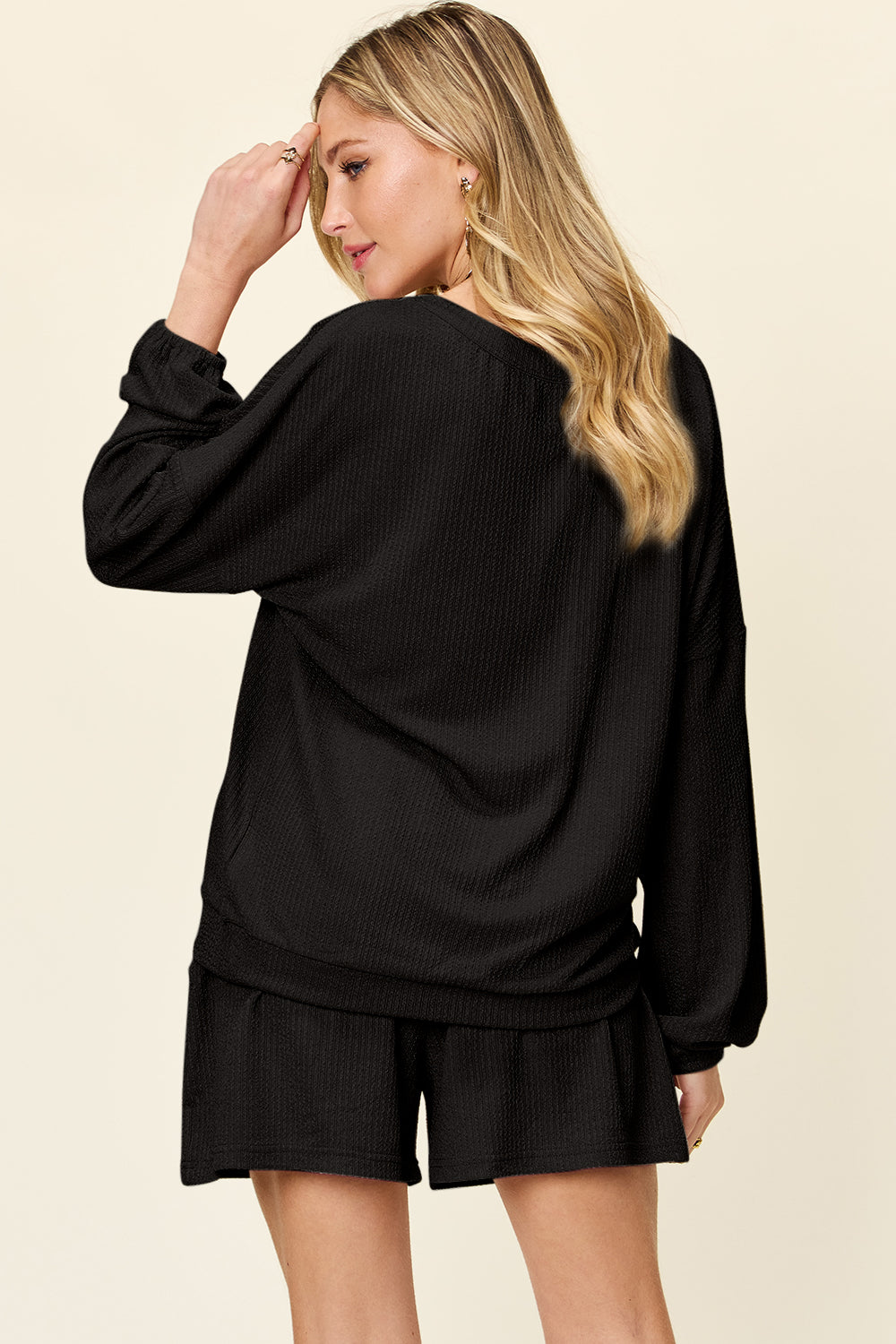 Double Take: V-Neck Tee & Shorts Set