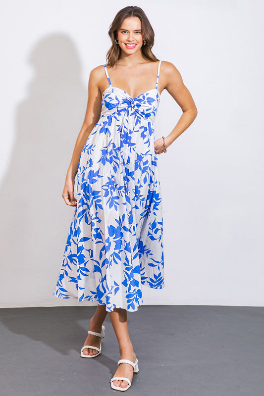 ACTIVE HIBERNATION WOVEN MIDI DRESS Flying Tomato