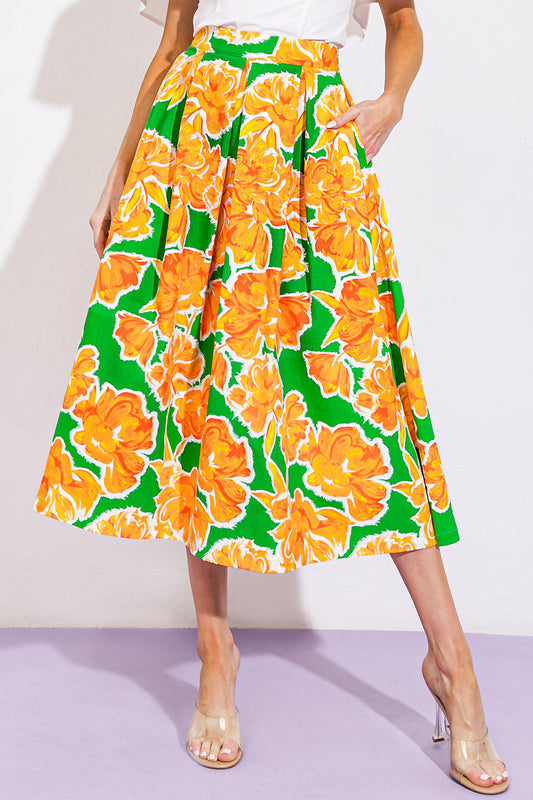 LIVE YOUR TRUTH WOVEN SKIRT Flying Tomato
