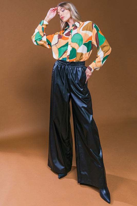 ICONIC REPUTATION LEATHER PANTS Flying Tomato