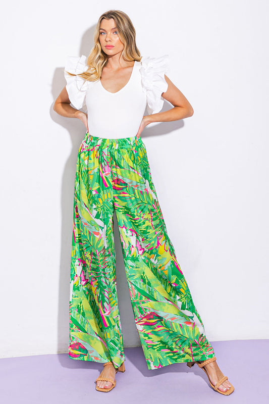 REACH OUT MY WOVEN PANTS Flying Tomato