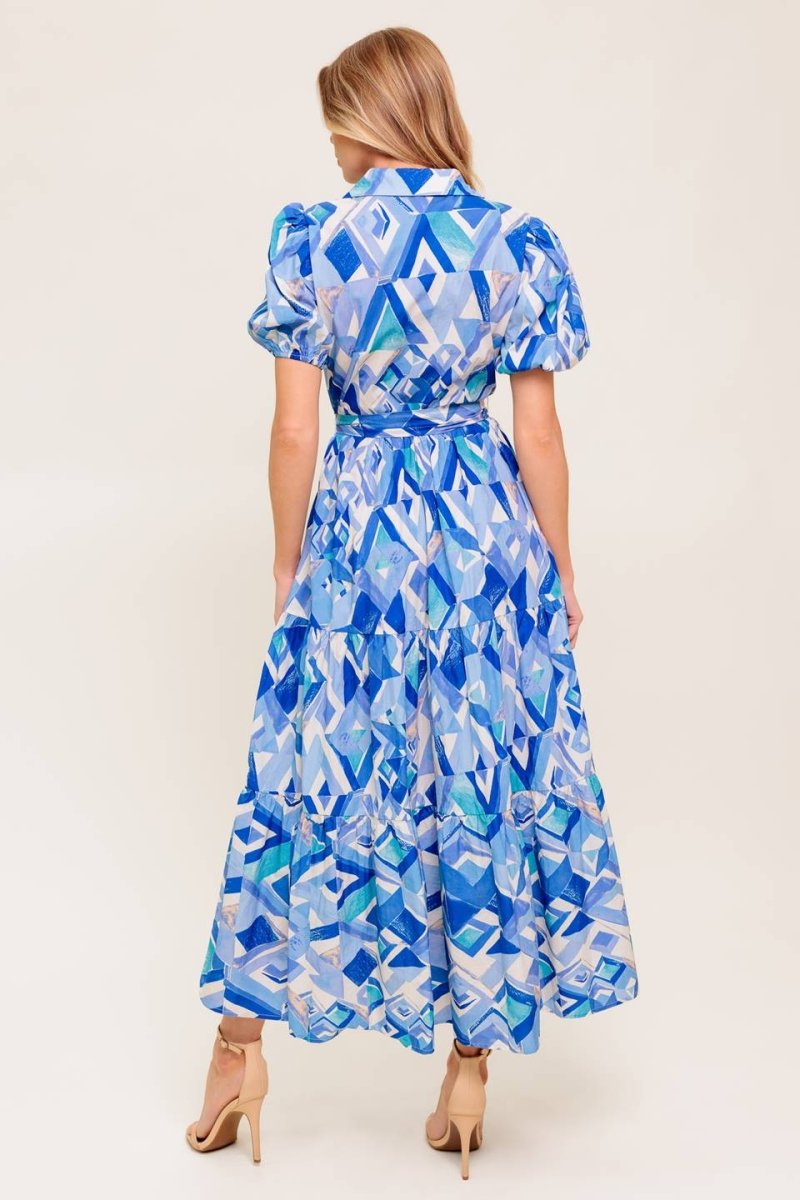 FAITHFUL WISH OYSTER WOVEN MDI DRESS - Love Salve